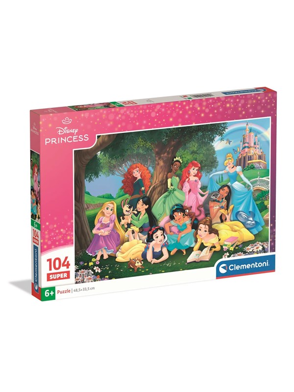Clementoni Puzzle Super Disney Princess 2026 104 pieces Boden
