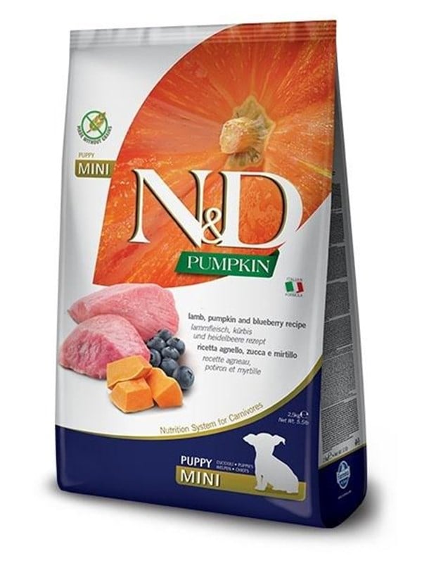 Farmina N&D Pumpkin Mini Puppy - Trockenfutter für Hunde - 2,5 kg