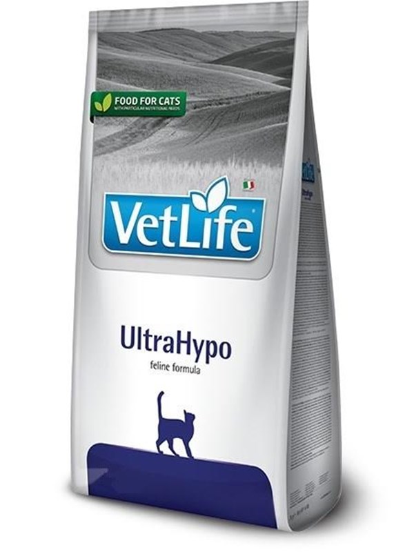 2kg Vet Life Cat Ultrahypo Katzenfutter trocken
