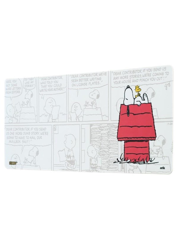 Grupo Erik Gaming Mauspad XXL Peanuts Snoopy Gaming Mousepad XXL rutschfest und Wasserabweisend Mauspad Groß - Mouse Pad Gaming Schreibtischunterlage PC Zubehör Gaming