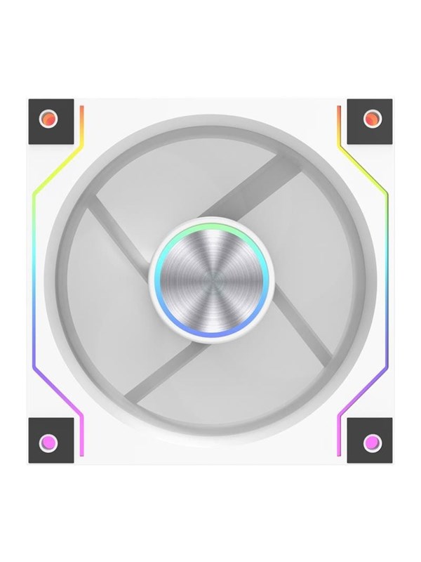 Darkflash DM20 LINE Cooling Fan - White - Gehäuselüfter - Weiß