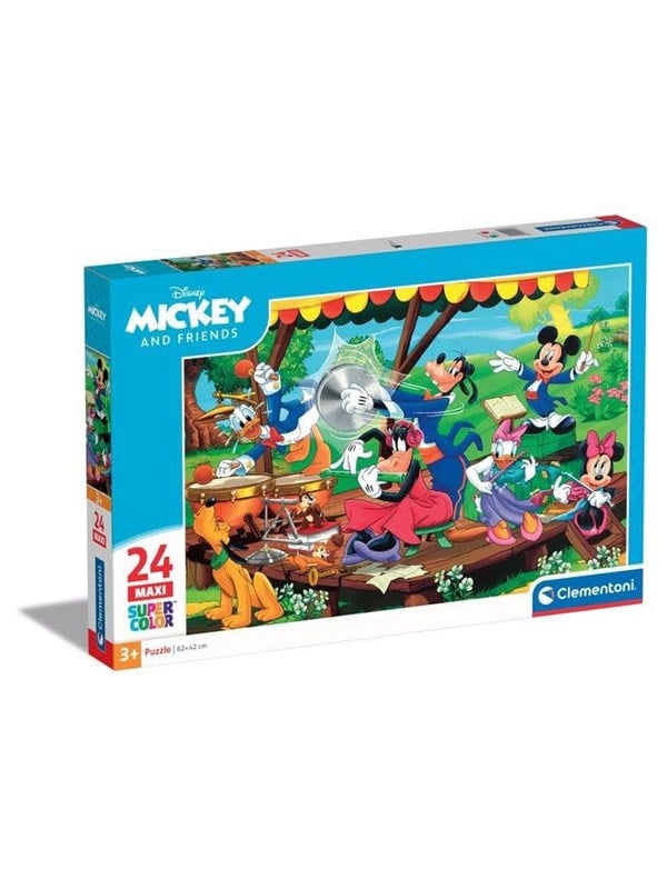 Clementoni Puzzle Maxi Mickey and Friends 24 pieces Maxi 2D Puzzles