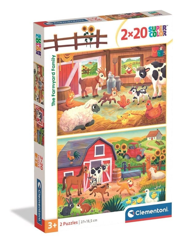 Clementoni Puzzle Noli 2x20 pieces 2D Puzzles