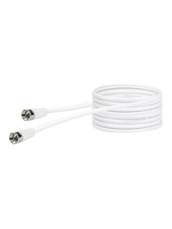 Sat Empfängerkabel 75 dB 100m Weiß KVC299 052