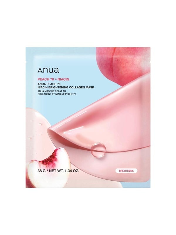 Anua Collagen Illuminating Mask 38g- Peach 70