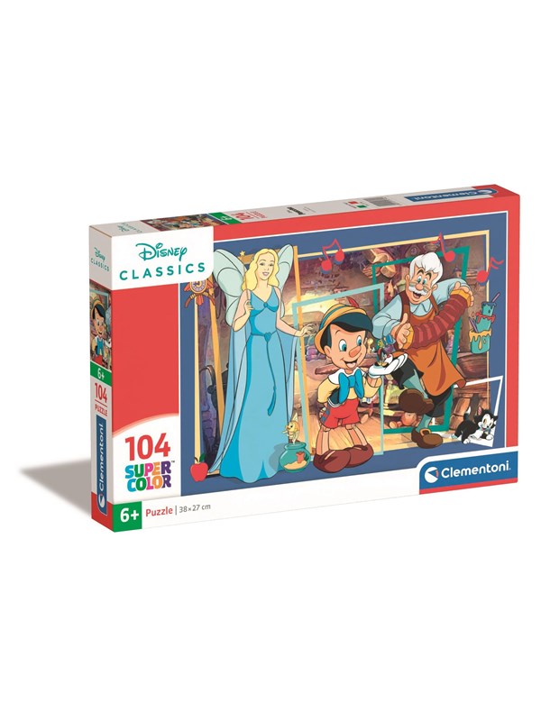 Clementoni Puzzle Pinocchio 104 pieces 2D Puzzles