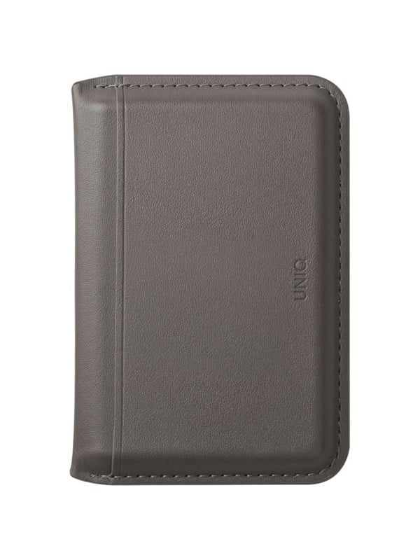 UNIQ Lyden DS RFID Magnetic Wallet with Phone Stand - Grey