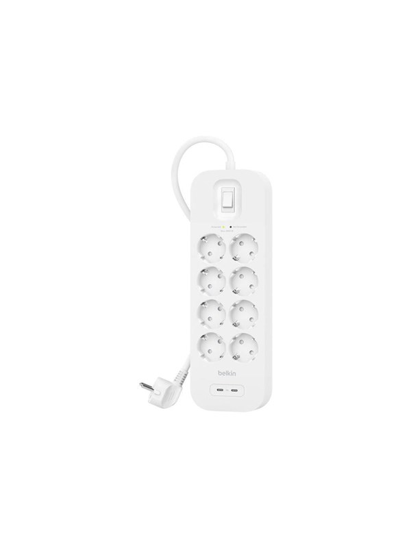 Belkin Belkin Steckdosenleiste 8-Fach, 30W 2m Kabel