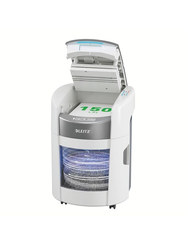 Leitz Aktenvernichter IQ OptiMax Home Office 150, 8038-00-00, Partikelschnitt (P-4) 4002432143153 Leitz