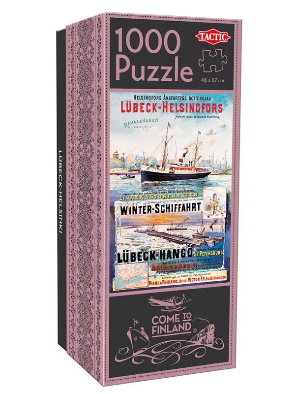 Tactic Come to Finland Lbeck-Helsinki 1000 pcs puzzle