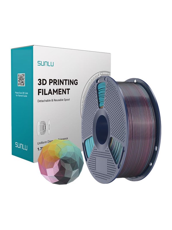 Sunlu PLA+ Silk Forth-Color Filament (red-yellow-g