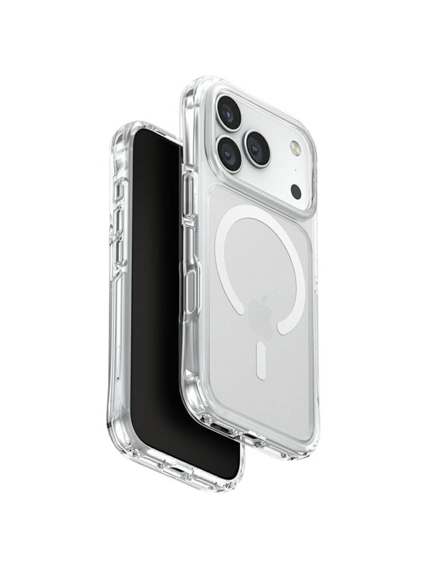 UNIQ LifePro Xtreme Magclick Charging Case for iPhone 17 Pro - Transparent-Glitter