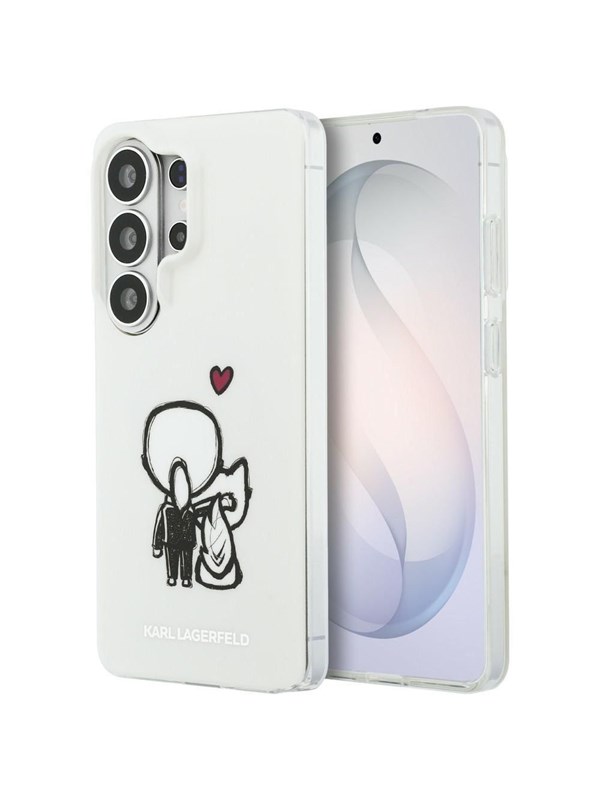 Karl Lagerfeld IML KarlChoupette MagSafe Case for Samsung Galaxy S26 Ultra - Transparent