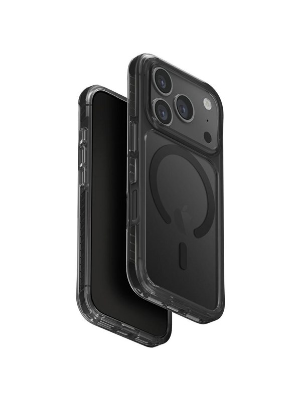 MagSafe Hülle für Apple iPhone 17 Pro, UNIQ, Combat MagClick, Schwarz