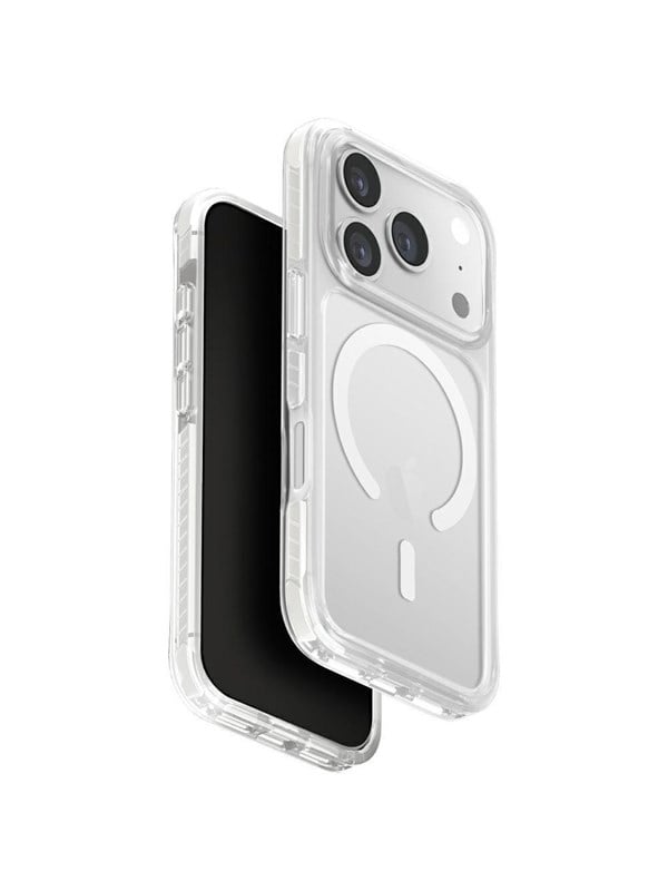 MagSafe Hülle für Apple iPhone 17 Pro, UNIQ, Combat MagClick, Weiß