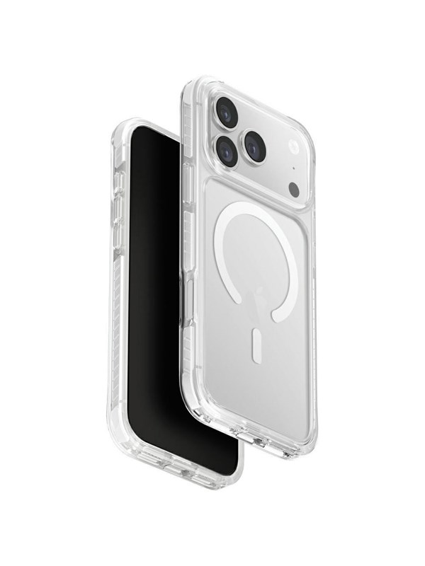 MagSafe Hülle für Apple iPhone 17 Pro Max, UNIQ, Combat MagClick, Weiß