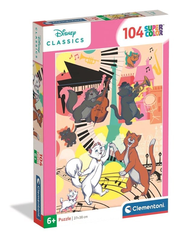 Clementoni Puzzle Aristocats 104 pieces 2D Puzzles