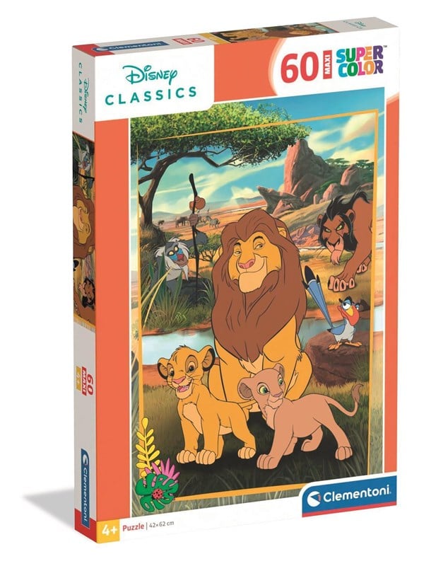 Clementoni Puzzle Maxi Disney Classics 2026 60 pieces 2D Puzzles