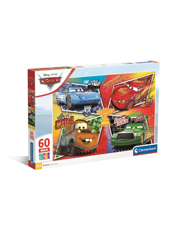 Puzzle mit 60 Teilen Clementoni Disney Pixar Cars maxi