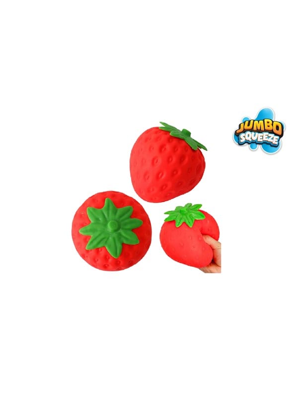 Trend Toys Jumbo Squeeze Erdbeere 15cm