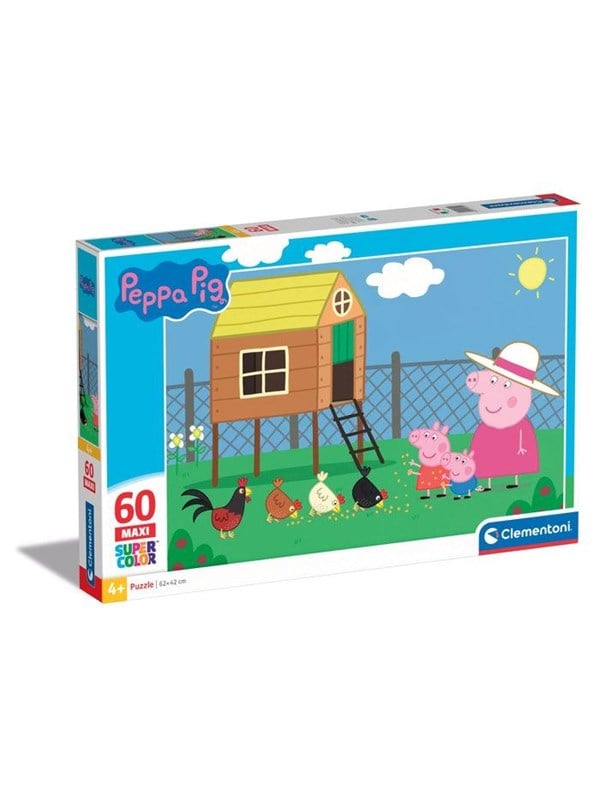 Clementoni Puzzle Maxi Peppa Pig 60 pieces 2D Puzzles