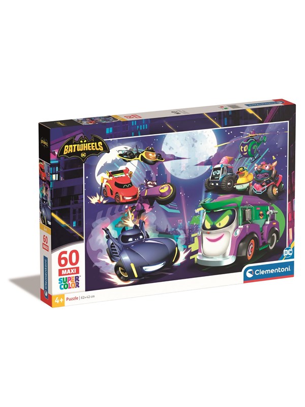 Clementoni Puzzle Maxi Batwheels 60 pieces 2D Puzzles