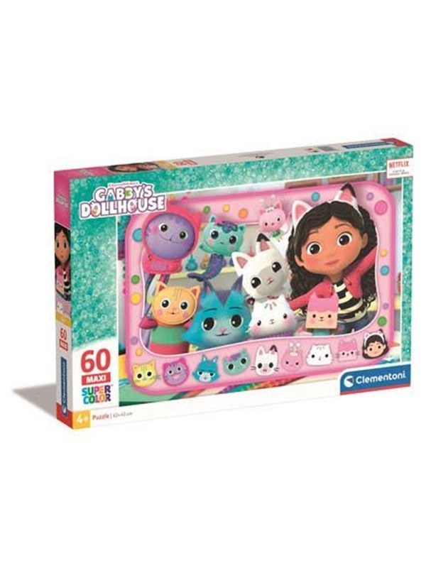 Clementoni Puzzle Maxi Gabby's Dollhouse 60 pieces 2D Puzzles