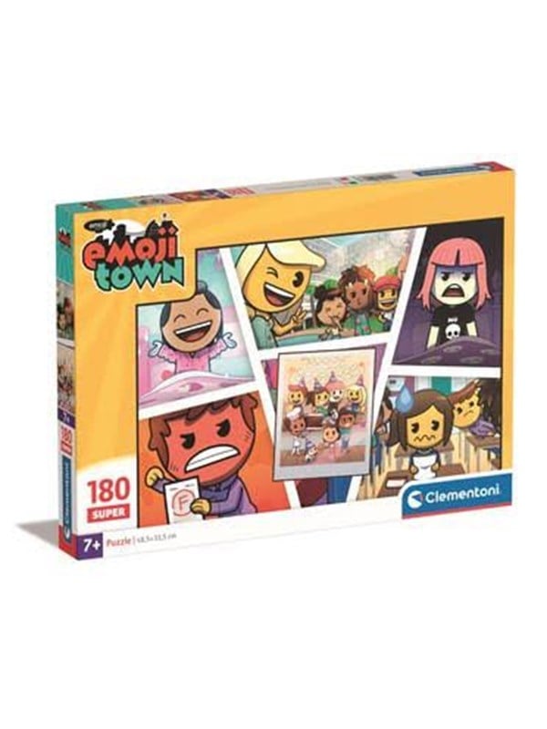 Clementoni Puzzle Emoji town 180 pieces 2D Puzzles