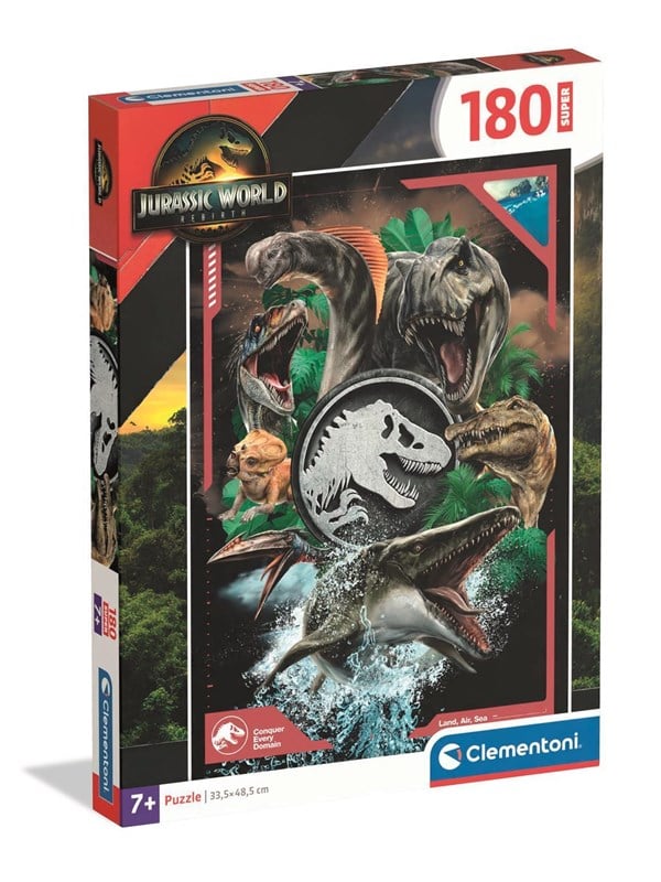Clementoni Puzzle Jurassic World 2026 180 pieces 2D Puzzles