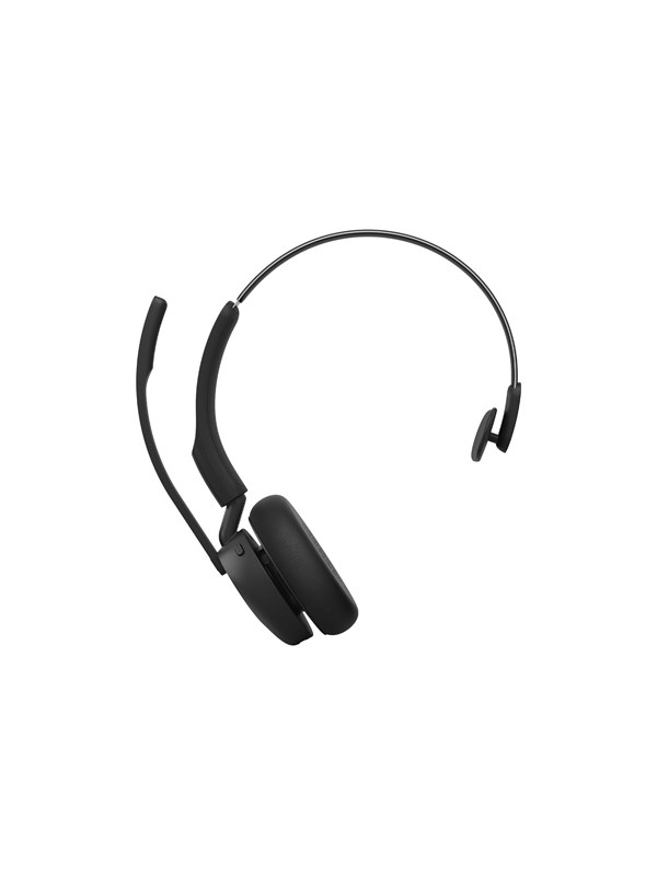 Jabra Evolve3 45 kabellose Bluetooth Büro-Headsets mit Geräuschunterdrückung schwarz