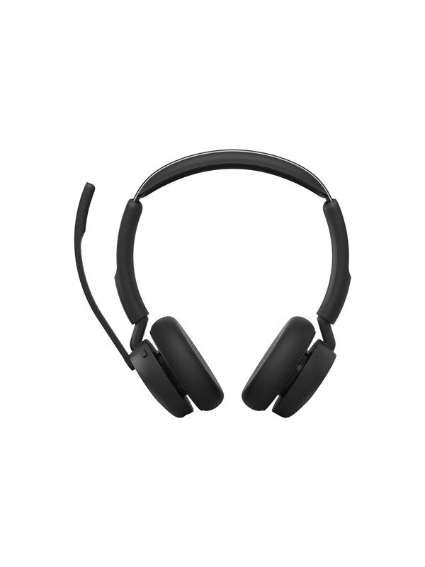 Jabra Evolve3 45 kabellose Bluetooth Kopfhörer mit Geräuschunterdrückung, Mikrofon und USB-C, schwarz