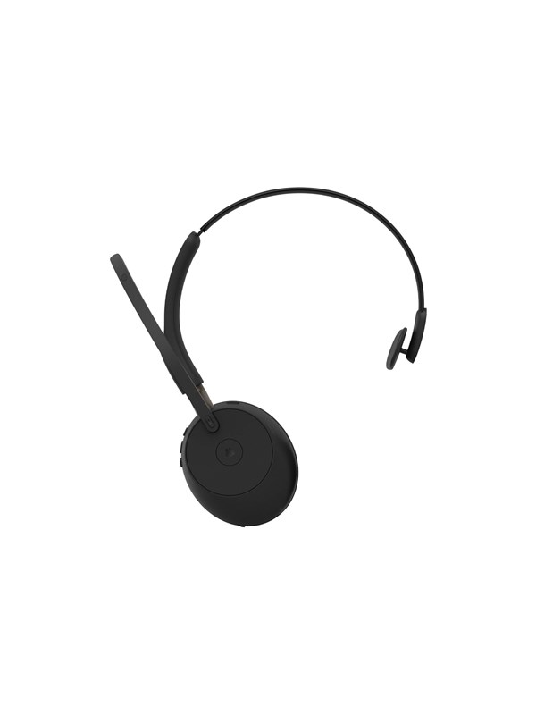 Jabra Evolve3 65 kabellose Bluetooth Headsets mit adaptiver Geräuschunterdrückung, Mikrofon, Teams, schwarz