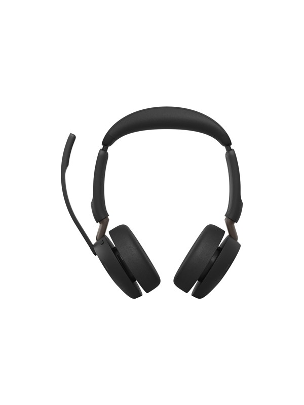 Jabra Evolve3 65 kabellose Bluetooth Kopfhörer mit adaptiver Geräuschunterdrückung, Mikrofon, USB-C, schwarz