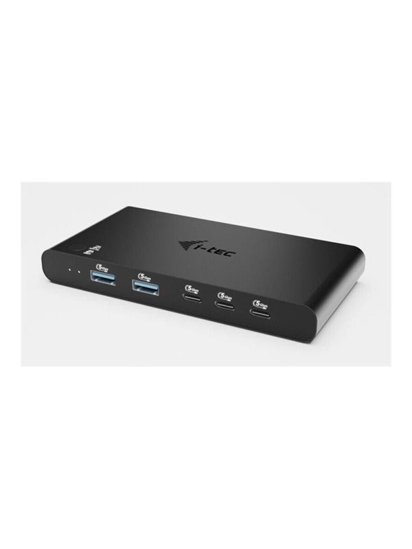 i-tec Kvm HDMI Dock For 2 Hosts (USB-C), Dockingstation + USB Hub, Schwarz - Bild 3