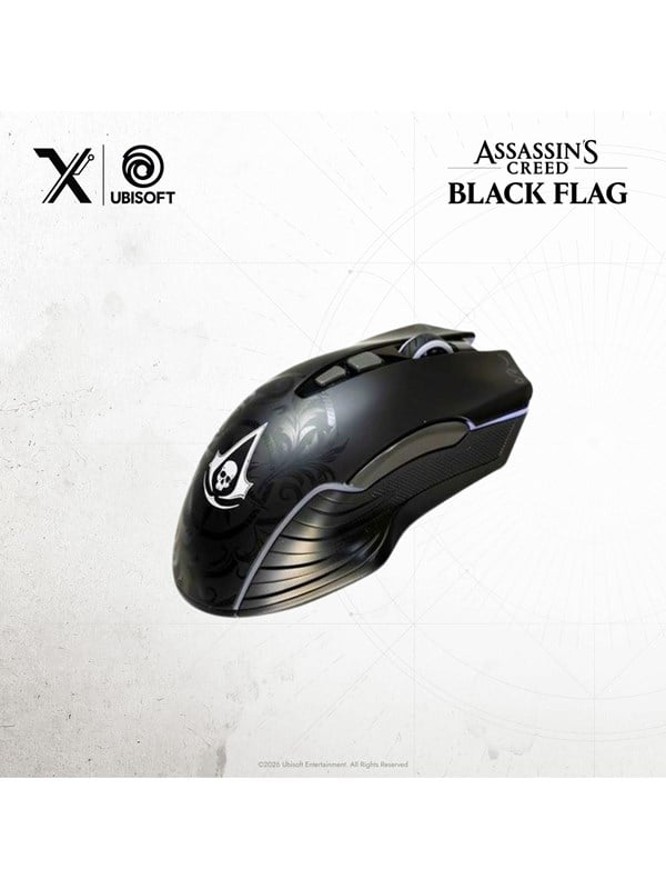 Lexip X Ubisoft Tattoo - Maus Schwarz