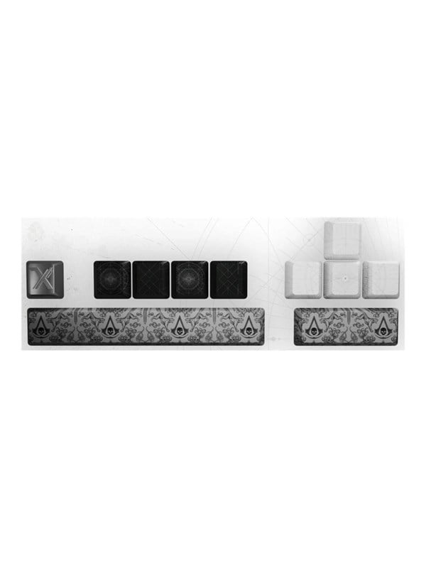 LEXIP BLACK FLAG RESYNCED TATOO KEYCAPS