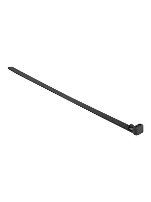 Kabelbinder hitzebeständig l 150 x b 75 mm 100 Stück schwarz (19064) - Delock