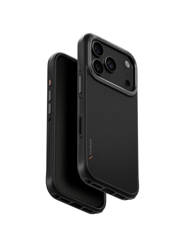 MagSafe Hülle für Apple iPhone 17 Pro, UNIQ, Keva MagClick, Schwarz