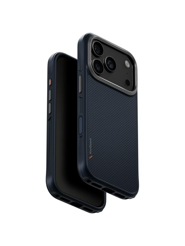 MagSafe Hülle für Apple iPhone 17 Pro, UNIQ, Keva MagClick, Marineblau