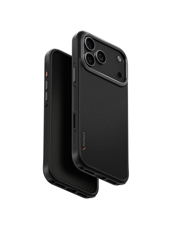 MagSafe Hülle für Apple iPhone 17 Pro Max, UNIQ, Keva MagClick, Schwarz