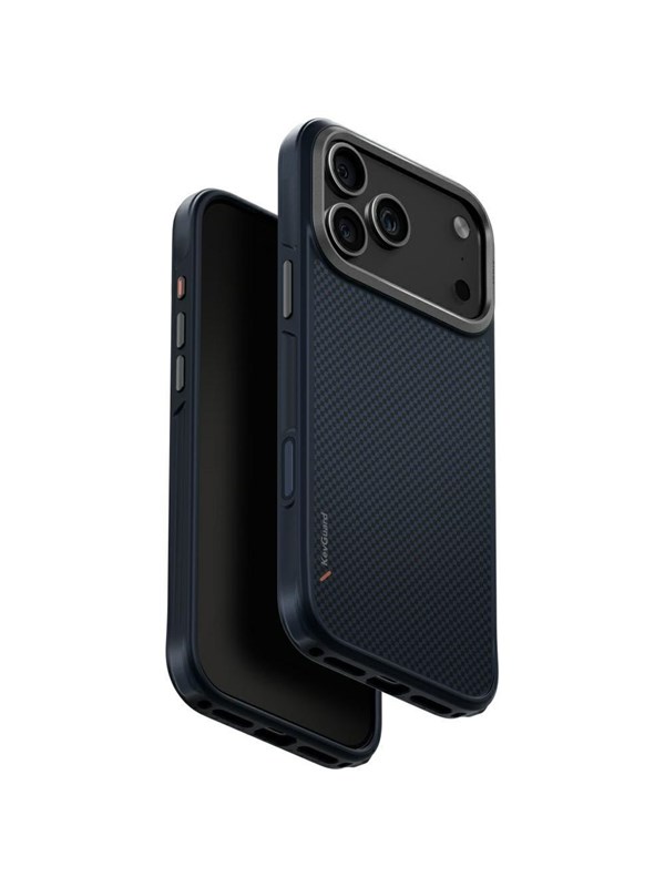 MagSafe Hülle für Apple iPhone 17 Pro Max, UNIQ, Keva MagClick, Marineblau