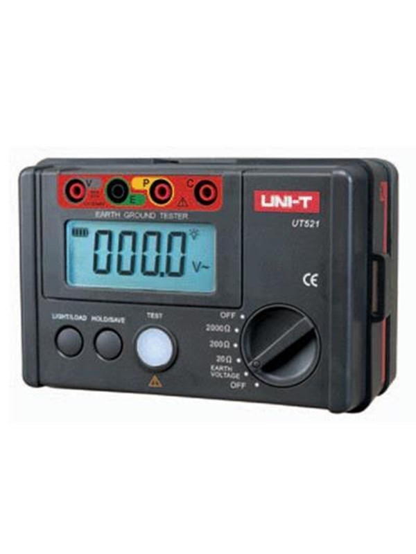 Uni-t - Erdungswiderstandsmessgerät 2000Ω Ac 200v Ut521 Ut521 Ut521