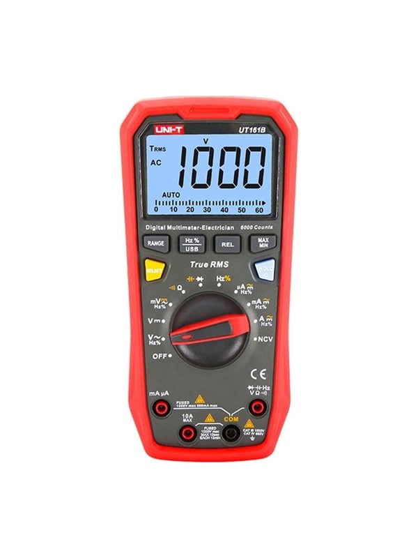 UNI-T Professionele Multimeter Digitale UT161E UT161D UT161B 1000V DC AC Voltmeter Capaciteit Tester Analoge Bar Multimetro