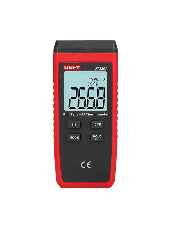 UNI-T UT320D K/J Thermokoppelthermometer UT320A Mini digitale temperatuurmeter -50 ~ 1200 ℃   Contacttype thermometers