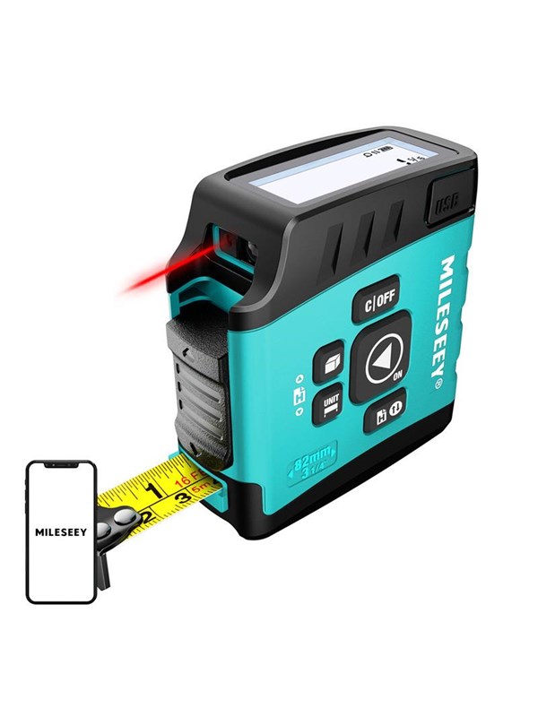 Mileseey DT20 Laser-Entfernungsmesser mit einem 40-Meter-Maßband