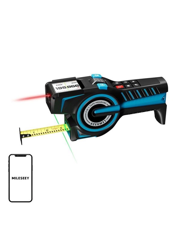 Mileseey DTX 10 Laser-Entfernungsmesser mit einem 100-Meter-Maband