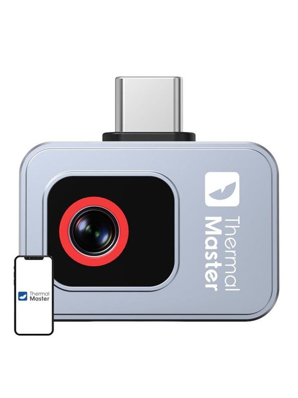 Cámara Termográfica P2//P2Pro con Detección de Calor 512 × 384 para Smartphone 1112 ℉   Cámara de Imagen Térmica Infrarroja
