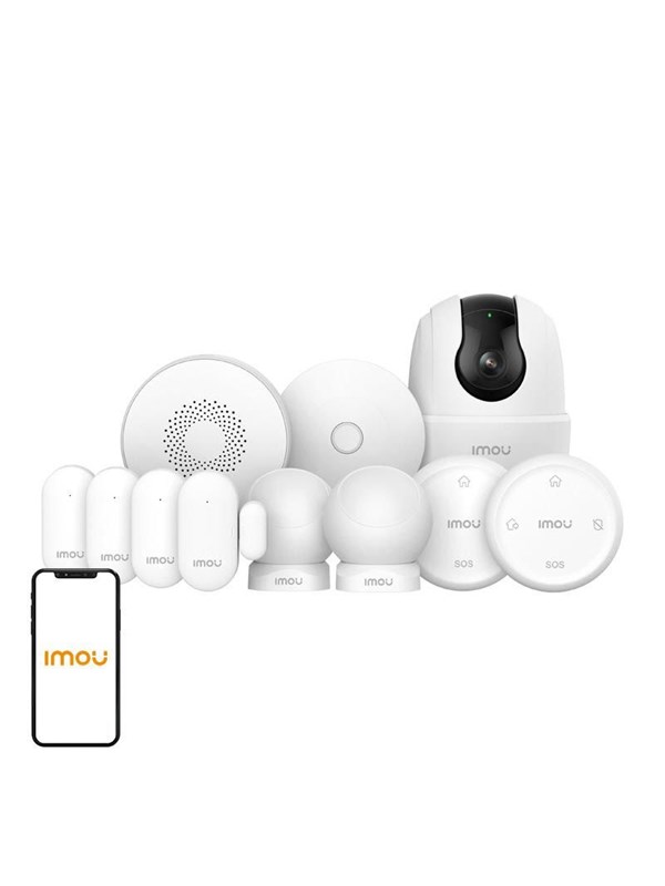 Alarm Imou ALARM KIT-EU-11 Wi-Fi Kabellos Innen App Tuya Hub