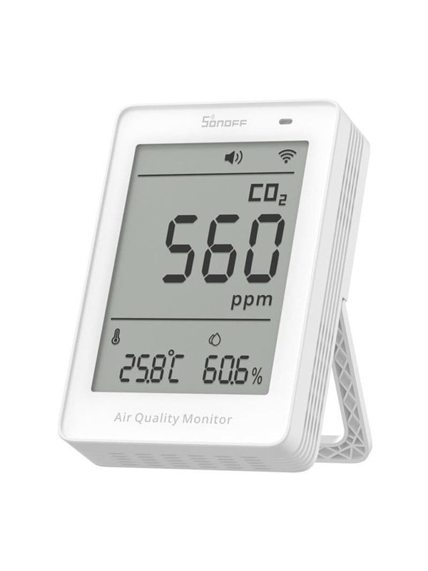 SONOFF SAWF-08P AirGuard CO2 Matter over Wi-Fi Air Quality Monitor Mult Metric Environmental Matter Compatible Alexa Apple Home