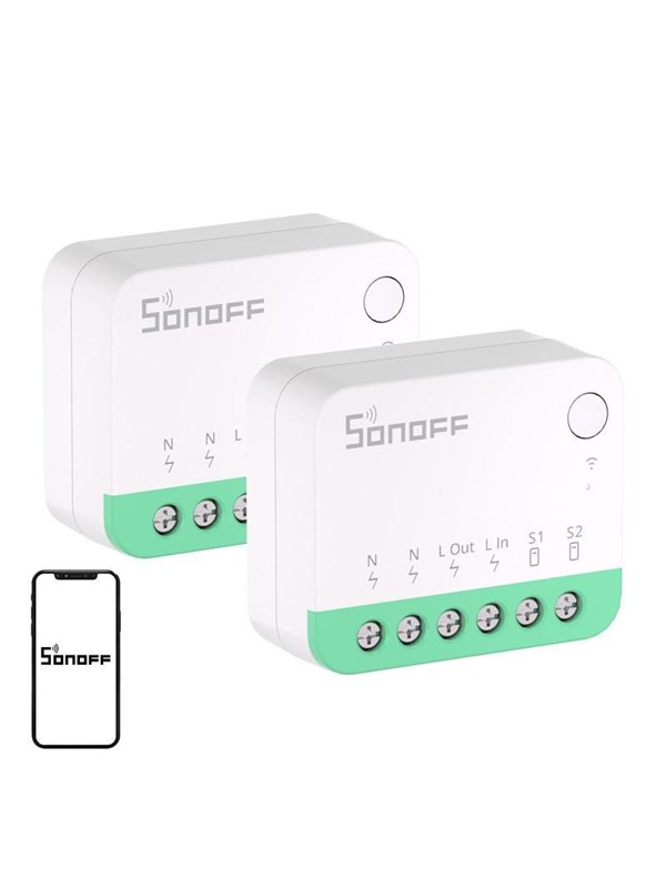 Sonoff SONOFF MINIR4M Extreme Matter-Schalter 2er-Pack
